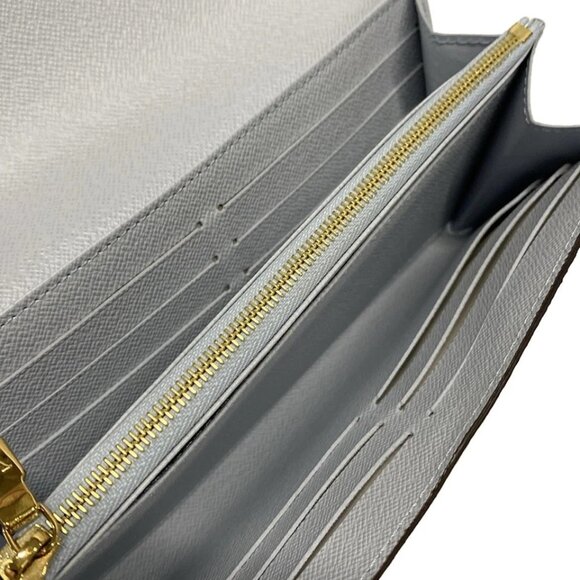 LOUIS VUITTON Portefeuille Sarah NM Blue Orump Monogram - 769-071325 - Picture 9 of 12